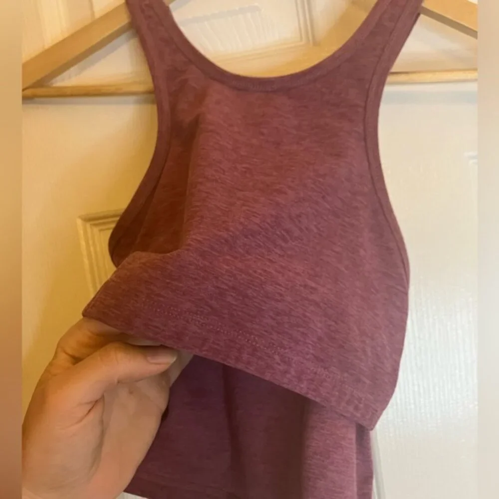 Beyond Yoga Burgundy Tank Top - Picture 6 of 6